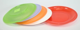 talíř d23cm mělký, plast