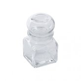 dóza 120ml TK120/2, 5,5x5,5x9cm, sklo