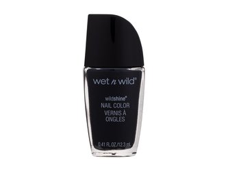 Wet n Wild Wildshine Lak na nehty 12,3 ml E485D Black Creme pro ženy