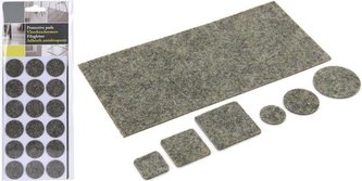 podložka pod nábytek, různé tvary