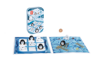 Desková  hra 2v1 - Piškvorky, Hadi a žebříky