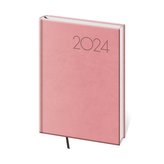 Diář 2024 týdenní A5 Print Pop - růžový