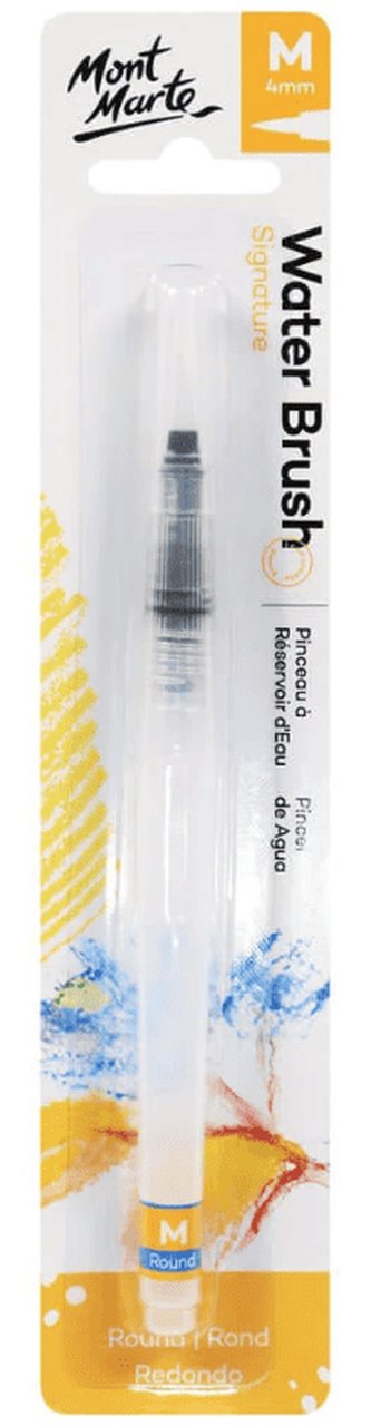 Mont Marte vodové pero se štětcem MEDIUM, 4mm, č.0096, 1ks, blistr