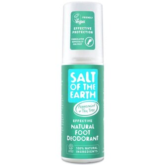 Salt Of The Earth Deo spray na nohy (Natural Foot Deodorant) 100 ml unisex