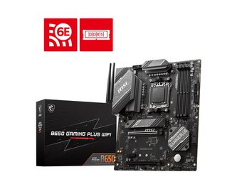 MSI MB Sc AM4 B650M GAMING PLUS WIFI, AMD B650, 4xDDR5, 1xDP, 1xHDMI, ATX