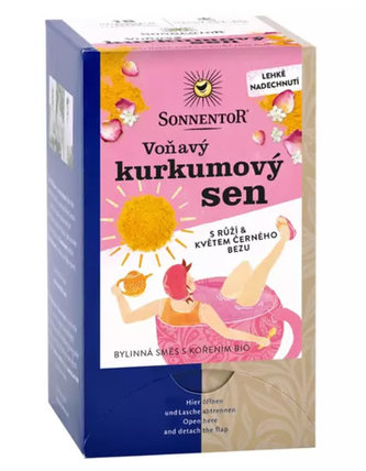 Sonnentor - Voňavý kurkumový sen bio čaj porcovaný 36g