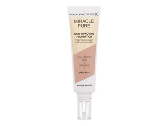 Max Factor Miracle Pure Makeup Skin-Improving Foundation 30 ml 82 Deep Bronze SPF30 pro ženy
