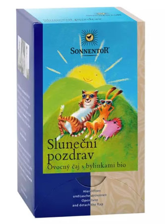 Sonnentor - Sluneční pozdrav bio čaj porcovaný 45g