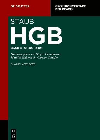 Handelsgesetzbuch §§ 325-342a Handelsgesetzbuch §§ 325-342a