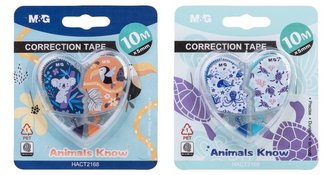 Korektor w taśmie Animal Planet 5mx5mm 2szt M&G;