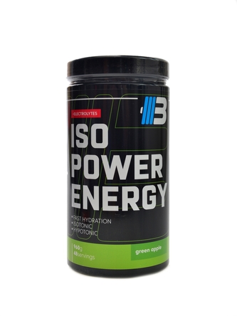 Body nutrition - Iso power energy + elektrolyty 960 g - pomeranč