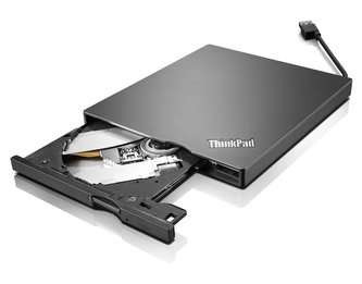 Lenovo TP Drive UltraSlim USB DVD Burner přenosná externí černá