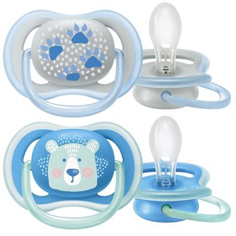 Šidítko Avent Ultra air Pastel 2ks 6- 18 m kluk - velikost 6-18 m