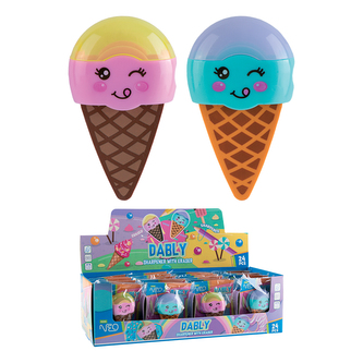 Guma + struhadlo Dably ve tvaru zmrzliny /1ks