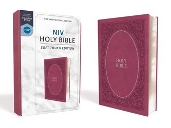 NIV, Holy Bible, Soft Touch Edition, Imitation Leather, Pink, Comfort Print NIV, Holy Bible, Soft Touch Edition, Imitation Leather, Pink, Comfort Print