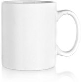 hrnek 300ml RITA, bílý, keramika