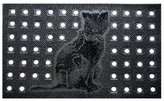 rohož  60x40cm KOČKA, černá guma