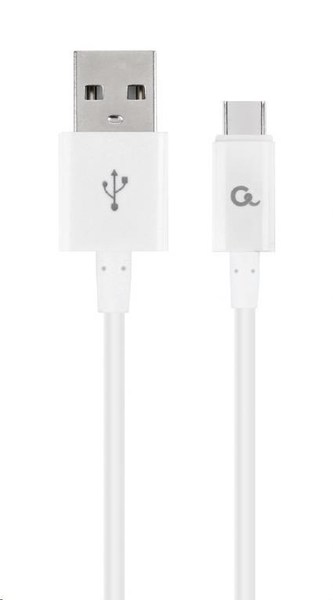 GEMBIRD Kabel CABLEXPERT USB 2.0 AM na Type-C kabel (AM/CM), 2m, bílý