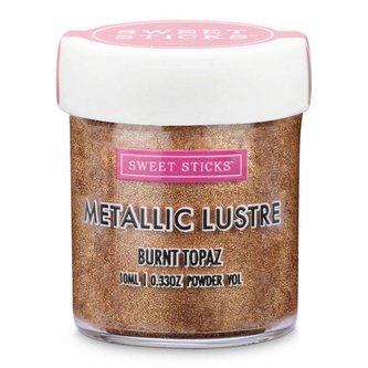 Prachová barva metalická Burnt Topaz 10ml - Sweet Sticks