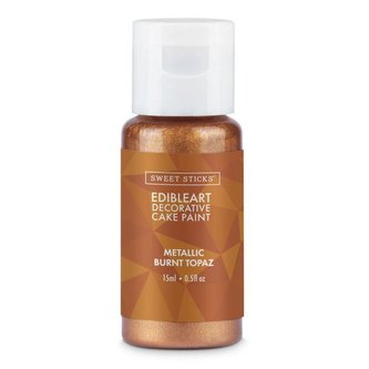 Metalická barva tekutá 15ml Burn Topaz - Sweet Sticks