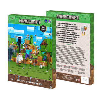 PIXIE CREW & MINECRAFT krabice plná překvapení