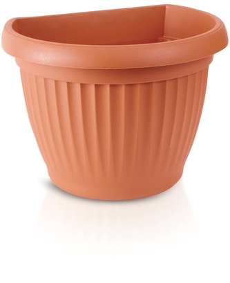 Květináč na stěnu půlkulatý 18x13cm  TERRA