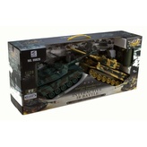 s-Idee RC sada bojujících tanků German Tiger I a M1A2 1:28