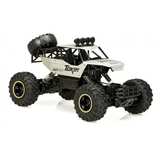 RC auto Rock Crawler 2,4GHZ 1:12 stříbrný