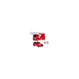 Rastar RC sada 2v1 hasičské vozy Mercedes-Benz 1:14 a 1:24