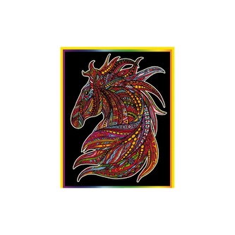 Colorvelvet Sametový obrázek Kůň 47x35cm