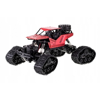 s-Idee RC auto Strong Climbing Car METAL s koly i pásy 1:16 červená s-Idee RC auto Strong Climbing Car METAL s koly i pásy 1:16 červená