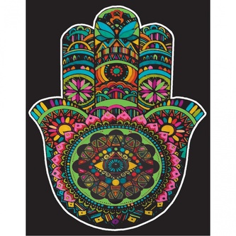 Colorvelvet Sametový obrázek Ruka Fatimy 21x29,7cm