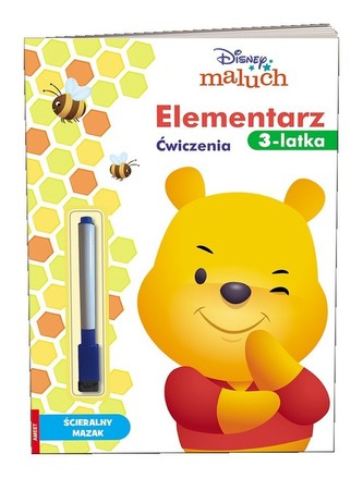 Disney Maluch Elementarz Ćwiczenia 3-Latka