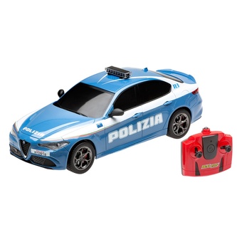 RE.EL Toys Rc auto Alfa Romeo Giulia Policie 1:18 RE.EL Toys Rc auto Alfa Romeo Giulia Policie 1:18