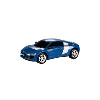 Cartronic auto na autodráhu Audi R8 1:43 modrá
