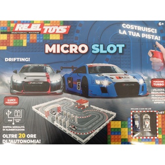 RE.EL Toys autodráha Micro Slot RACE Audi 1:87