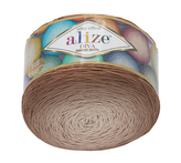 Příze DIVA ombre batik - béžová - 250g / 875 m