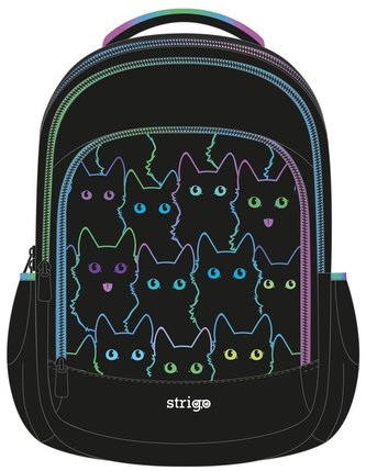 Plecak PL005 Misty Koty czarny STRIGO