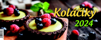 Koláčiky 2024 - stolový kalendár