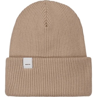Makia Beanie čepice béžová