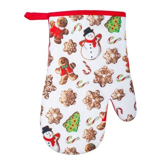 CHŇAPKA KUCHYŇSKÁ VÁNOČNÍ "PERNÍČKY" 19X27CM