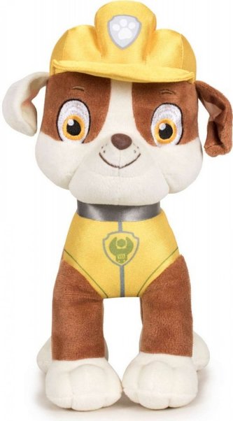 Tlapková patrola Rubble plyšák 28 cm - Spin Master