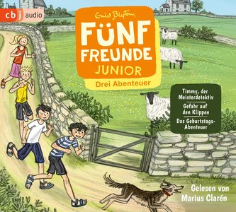 Fünf Freunde JUNIOR - Drei Abenteuer - Timmy, der Meisterdetektiv. Gefahr auf den Klippen. Das Geburtstags-Abenteuer