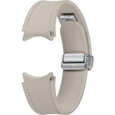 Samsung D-Buckle hybridní řemínek z eko kůže (M/L) Etoupe
