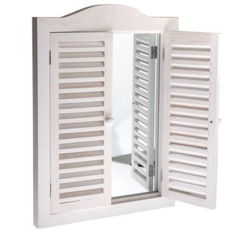 Zrcadlo s okenicemi (dřevo), 0/4