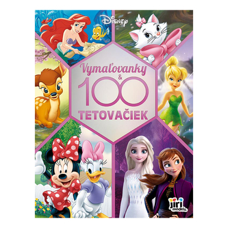 100 Tetovaček a Vymalovánky - pro dívky