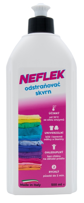 Neflek odstraňovač skvrn 500 ml Neflek odstraňovač skvrn 500 ml