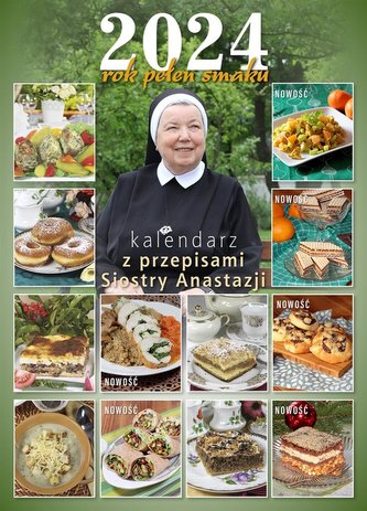 Kalendarz 2024 Rok pełen smaku Kalendarz 2024 Rok pełen smaku
