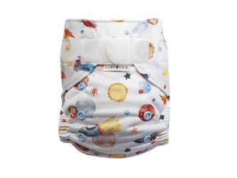 BIO Bambusová kapsová plenka (S) - Vesmírná odysea SZ