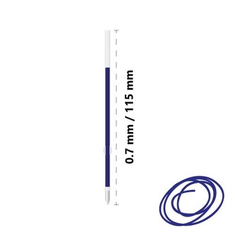 Náplň do kuličkových per s tlačítkovým systémem ovládání PILOT, modrá